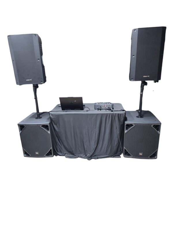 te huur speaker set 4800 watt