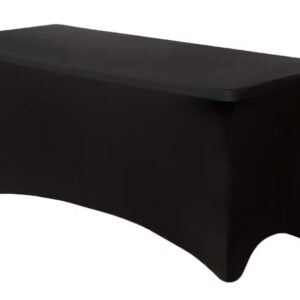 te huur tafel rokken zwart 180x70