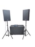 te huur actieve speakerset 2 speakers 2000watt