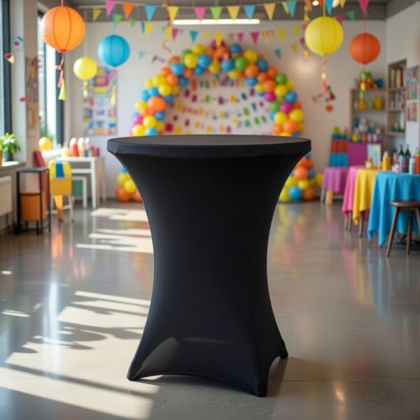 tafel rokken zwart sta tafels