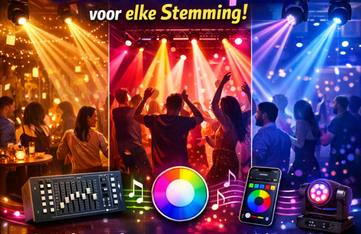 Programmeer Disco Lampen