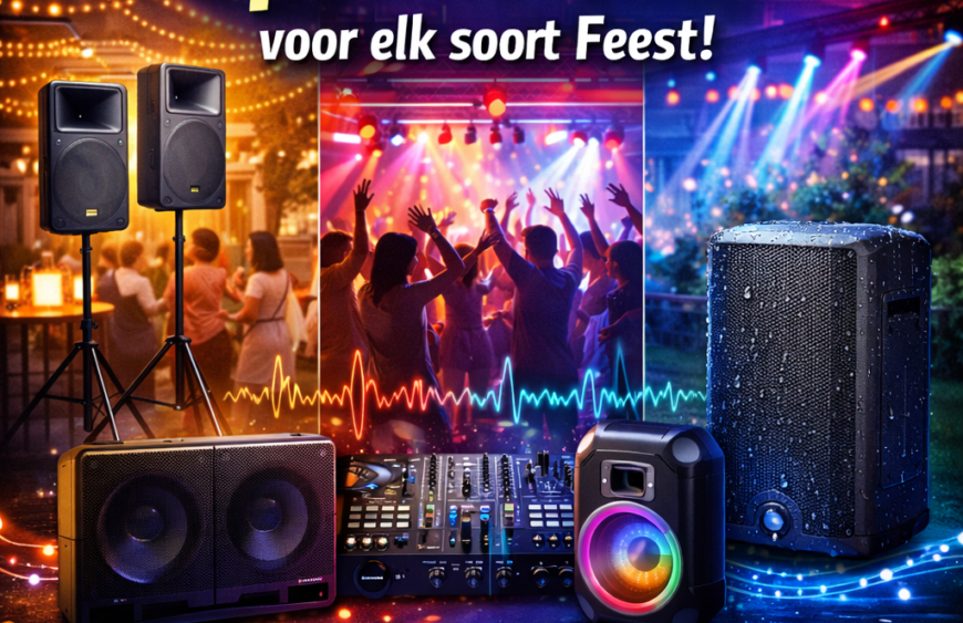 kies juiste speakerset