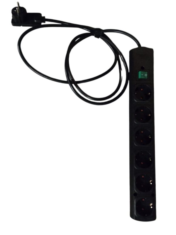 te huur stekkerdoos 6 voudig