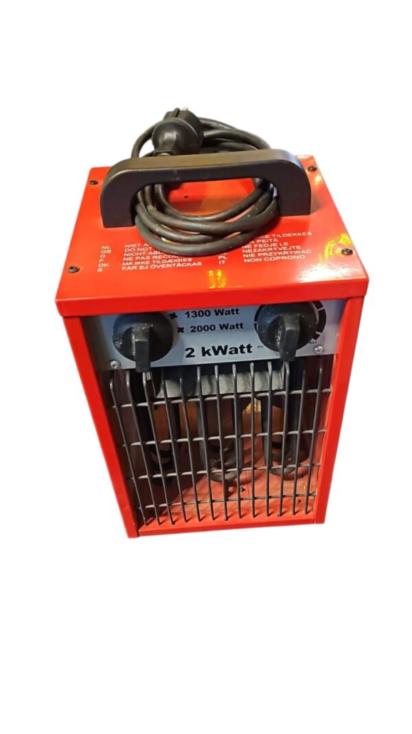 te huur kachel 2KW blower