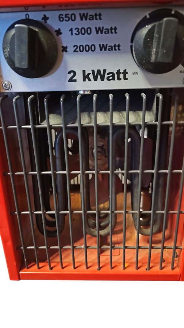 te huur kachel 2KW blower