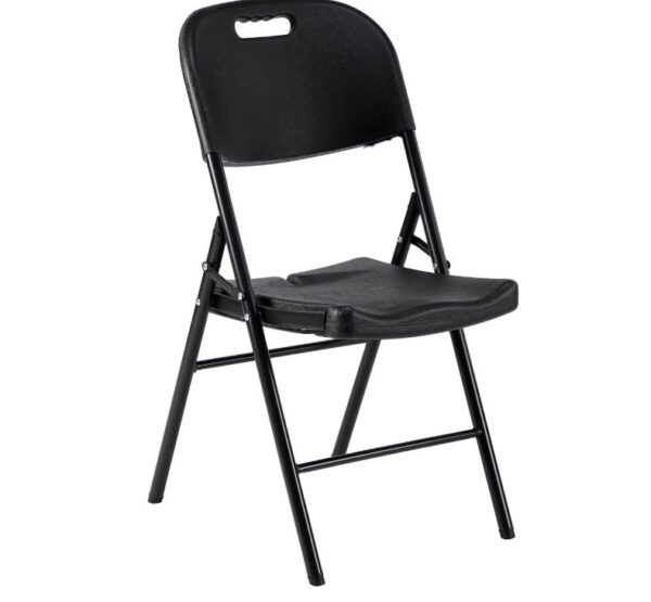 te huur klapstoel 2 zwart