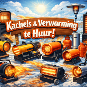 Kachels en blowers voor verhuur