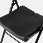 te huur klapstoel 2 zwart