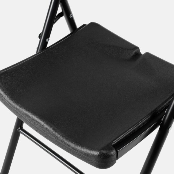 te huur klapstoel 2 zwart