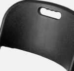 te huur klapstoel 2 zwart