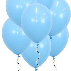 te koop: licht blauw ballonnen