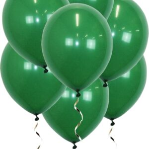 te koop: donker groen ballonnen