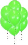 te koop: licht groen ballonnen