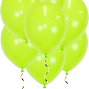 te koop: lime groen ballonnen