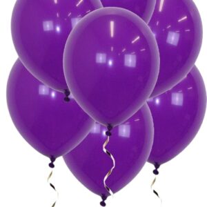 te koop: paarse ballonnen