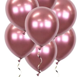 te koop: chrome rood ballonnen