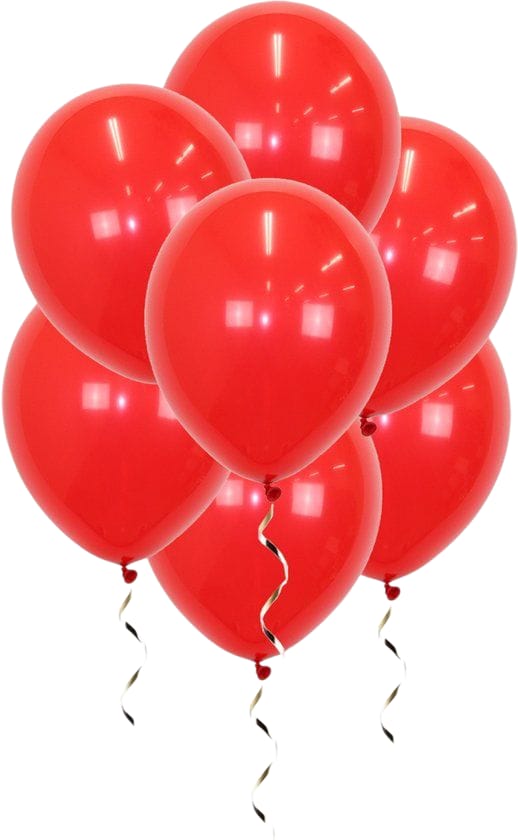 te koop: rood ballonnen