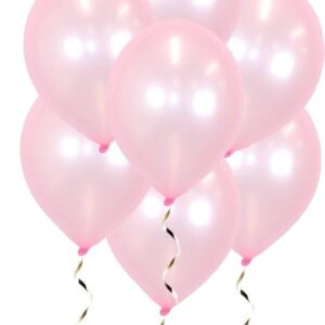 te koop: roze metallic ballonnen