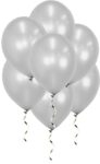 te koop: zilver metallic ballonnen