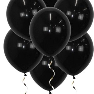 te koop: zwarte ballonnen